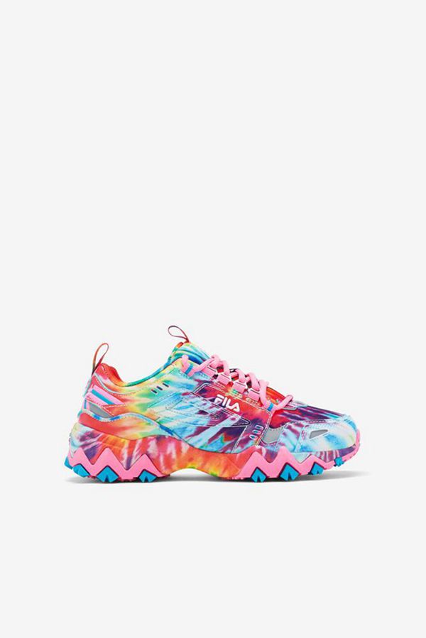 Fila S Oakmont Tr Tie Dye Boy's Sneakers - Multicolor,NZ 48-54692